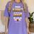 Proud Aunt Of Class Of 2021 T Shirt Class 2021 Graduation Women's Comfort Colors T-Shirt Violet