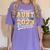 Proud Aunt Of a Class Of 2023 Graduate Senior Graduation Women's Comfort Colors T-Shirt Violet