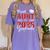 Proud Aunt Of a Class Of 2025 Graduate For Graduation Women's Comfort Colors T-Shirt Violet