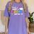 Proud Aunt Of A Pre-K 2025 Graduate Class Of 2025 Graduation Women's Comfort Colors T-Shirt Violet