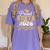Proud Aunta Of a Class Of 2026 Graduate Senior Graduation Women's Comfort Colors T-Shirt Violet