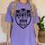 Proud Auntie Of a 2019 Grade Aunt Graduation Women's Comfort Colors T-Shirt Violet