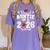 Proud Auntie Of A 2026 Senior Football Graduation Family Women's Comfort Colors T-Shirt Violet