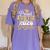 Proud Auntie Of a Class Of 2026 Graduate Senior Graduation Women's Comfort Colors T-Shirt Violet