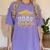 Proud Bonus Dad Of A 2026 Graduate Grad Senior Graduation Women's Comfort Colors T-Shirt Violet