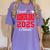 Proud Bonus Dad Of a Class Of 2025 Graduate Graduation Women's Comfort Colors T-Shirt Violet