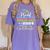 Proud Bonus Dad Of PreK School Graduate 2024 Graduation Premium Women's Comfort Colors T-Shirt Violet