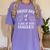 Proud Bro Brother Class Of 2018 Graduate Graduation Shirt Women's Comfort Colors T-Shirt Violet