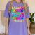 Proud Brother Of 2022 Pre K Graduate Graduation Women's Comfort Colors T-Shirt Violet