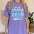 Proud Brother Of a 2025 Senior Graduate Graduation Women's Comfort Colors T-Shirt Violet