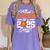 Proud Cousin Of A 2025 Senior Basketball Graduation Women's Comfort Colors T-Shirt Violet