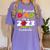 Proud Dad Of 2023 Pre K Graduate Graduation Women's Comfort Colors T-Shirt Violet