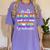 Proud Dad Of 2024 Graduate Class 2024 Graduation Family Women's Comfort Colors T-Shirt Violet