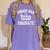 Proud Dad Of A 2024 Graduate Grad Class Of 2024 Graduation Women's Comfort Colors T-Shirt Violet