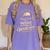 Proud Dad Of a 2025 Graduate Class Of 2025 Graduation Dad Women's Comfort Colors T-Shirt Violet