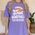 Proud Dad Of A 2025 Senior Basketball Graduation Women's Comfort Colors T-Shirt Violet