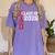 Proud Dad Of A 2026 Graduate Grad Senior Father Graduation Women's Comfort Colors T-Shirt Violet