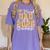 Proud Dad Of A 2026 Graduate Senior Graduation Class Of 2026 Women's Comfort Colors T-Shirt Violet