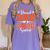 Proud Dad Of A 2026 Senior Basketball Graduation Family Women's Comfort Colors T-Shirt Violet