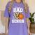 Proud Dad Of A 2026 Senior Basketball Graduation Leopard Women's Comfort Colors T-Shirt Violet