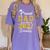 Proud Dad Of a Class Of 2021 Graduate Graduation Senior 2021 Women's Comfort Colors T-Shirt Violet