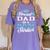 Proud Dad Of a Class Of 2021 Senior Graduate Graduation Women's Comfort Colors T-Shirt Violet
