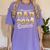 Proud Dad Of a Class Of 2023 Graduate Senior Graduation Women's Comfort Colors T-Shirt Violet