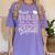 Proud Dad Of a Class Of 2026 Graduate For Graduation Women's Comfort Colors T-Shirt Violet