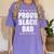 Proud Dad Father's Day Graduation Holiday Women's Comfort Colors T-Shirt Violet