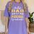 Proud Dad Of Pre School Graduate 2023 Graduation Dad Women's Comfort Colors T-Shirt Violet
