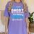 Proud Daddy Of 5th Grade Graduate 2024 Family Graduation Women's Comfort Colors T-Shirt Violet