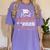 Proud Daughter Of 2025 College Graduate Family Graduation Women's Comfort Colors T-Shirt Violet