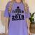 Proud Father Of A Class Of 2018 Graduate Tee Graduation Z1 Women's Comfort Colors T-Shirt Violet