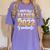 Proud Father Of a Class Of 2022 Graduate Graduation 2022 Women's Comfort Colors T-Shirt Violet