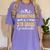 Proud Godmother Of 5th Grade Graduate 2023 Family Graduation Women's Comfort Colors T-Shirt Violet