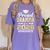 Proud Gramma Of A 2026 Graduate Class Of Graduation Women's Comfort Colors T-Shirt Violet