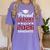 Proud Grammy Of A 2026 Graduate Class Of Graduation Women's Comfort Colors T-Shirt Violet