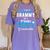 Proud Grammy Class Of 2023 PHD Graduate Doctorate Graduation Women's Comfort Colors T-Shirt Violet
