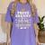 Proud Grammy Of A Class Of 2025 Graduate Senior Graduation Women's Comfort Colors T-Shirt Violet