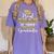 Proud Gran Of Three 2025 Graduates Graduation Family Women's Comfort Colors T-Shirt Violet