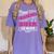 Proud Grandma Of a 2018 Senior Tshirt Graduation Women's Comfort Colors T-Shirt Violet