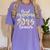 Proud Grandma Of a 2026 Graduate For Family Graduation Women's Comfort Colors T-Shirt Violet