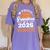 Proud Grandma Of A 2026 Senior Basketball Graduation Women's Comfort Colors T-Shirt Violet