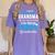 Proud Grandma Of 5th Grade Graduate 2024 Family Graduation Women's Comfort Colors T-Shirt Violet