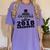 Proud Grandma Of A Class Of 2018 Tee Graduate Graduation Z1 Women's Comfort Colors T-Shirt Violet