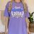 Proud Grandpa Of 2018 Senior Shirt Graduation Grad Women's Comfort Colors T-Shirt Violet