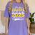 Proud Grandpa Of a 2025 Senior Graduate Graduation Women's Comfort Colors T-Shirt Violet