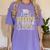 Proud Grandpa Of 5th Grade Graduate 2024 Family Graduation Women's Comfort Colors T-Shirt Violet