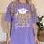 Proud Grandpa Of a Class Of 2026 Graduate For Graduation Women's Comfort Colors T-Shirt Violet