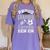 Proud Grandpa Of a Soccer Senior Class Of 2026 Graduation Women's Comfort Colors T-Shirt Violet
